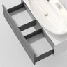 Мебель для ванной Aqwella 5 stars Genesis 100, миллениум серый