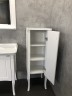 Шкаф-полуколонна Comforty Павия-40 белый глянец