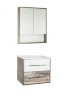 Мебель для ванной Style Line Экзотик 65 подвесная PLUS, древесина/белая