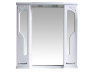 Зеркальный шкаф Atoll Барселона-195 белый глянец