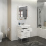 Мебель для ванной Comforty Никосия-60Н дуб белый