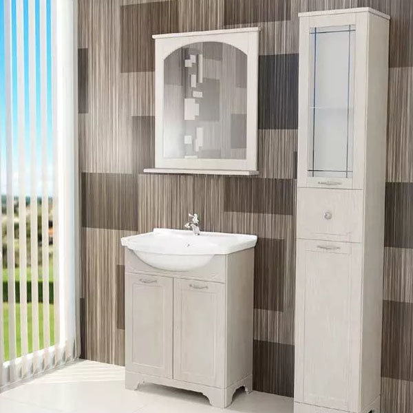 Мебель для ванной Dreja Eco Antia 65, дверки, белый