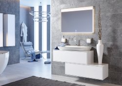 Мебель для ванной Aqwella 5 stars Genesis 100, белый глянец