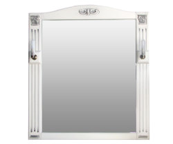 Зеркало Atoll Венеция-190 кремовый, патина серебро