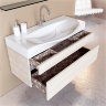 Мебель для ванной Aqwella 5 stars Бергамо 100 подвесная, акация