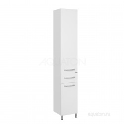 Шкаф-колонна Акватон (Aquaton) Ария Н белый 1A124303AA010