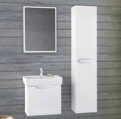 Мебель для ванной Dreja Eco Mini 50, белый лак