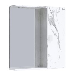 Зеркальный шкаф Onika МАРБЛ 65.00 мрамор/камень бетонный универсальный
