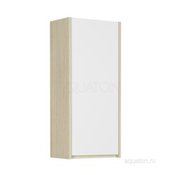 Шкаф Акватон (Aquaton) Сканди 1-створчатый белый, дуб верона 1A255003SDB20