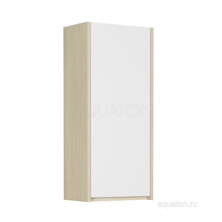 Шкаф Акватон (Aquaton) Сканди 1-створчатый белый, дуб верона 1A255003SDB20