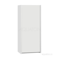 Шкаф Акватон (Aquaton) Сканди 1-створчатый белый матовый, белый глянец 1A255003SD010