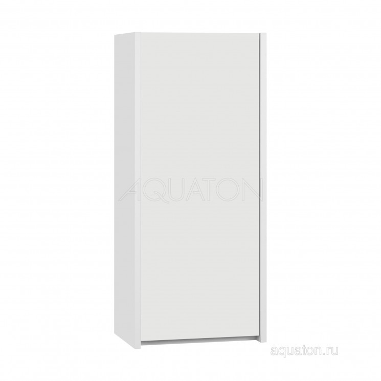 Шкаф Акватон (Aquaton) Сканди 1-створчатый белый матовый, белый глянец 1A255003SD010