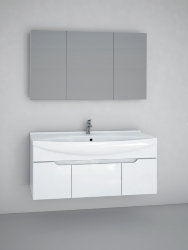 Мебель для ванной Dreja Eco Laguna 120, белый лак