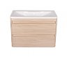 Мебель для ванной Style Line Атлантика 80 подвесная, люкс ясень перламутр, PLUS