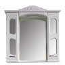 Зеркальный шкаф Atoll Маргарита 95 белый глянец