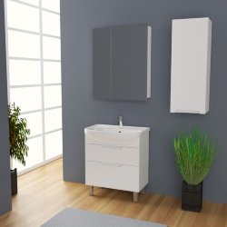 Мебель для ванной Dreja Eco David 65, белый лак
