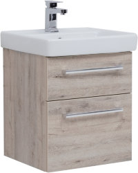 Мебель для ванной Dreja Q MAX 55 подвесная, дуб кантри