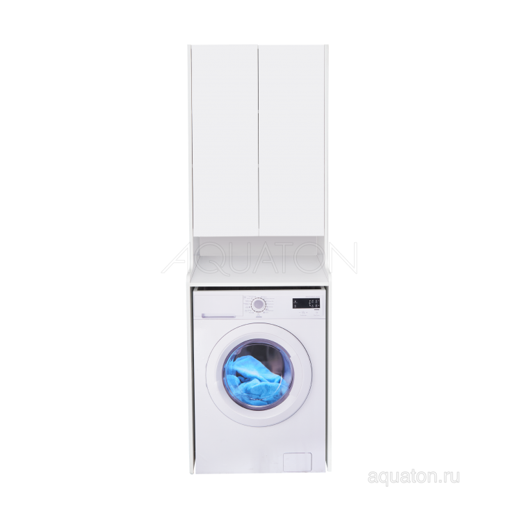 Шкаф Акватон (Aquaton) Лондри белый для стиральной машины 1A260503LH010