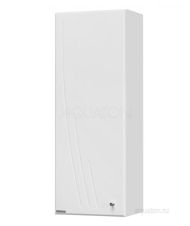 Шкаф навесной Акватон (Aquaton) Минима одностворчатый левый белый 1A001803MN01L