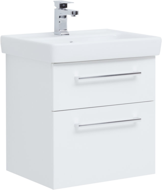 Мебель для ванной Dreja Q MAX 60 подвесная, белый глянец