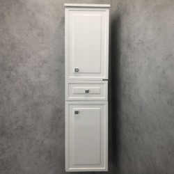 Шкаф-колонна Comforty Феррара-40 белый глянец