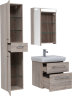 Мебель для ванной Dreja Q MAX 60 подвесная, дуб кантри