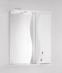 Зеркальный шкаф Style Line Панда 60/С, Волна