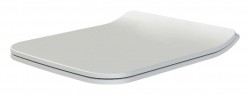 Крышка для унитаза Boheme Mirage(Zen) 968-W Slim глянец белый