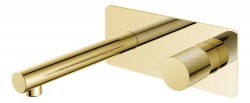 Cмеситель для раковины Boheme Stick 125-GG.2 с внутренней частью gold touch gold