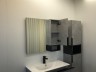Зеркальный шкаф Comforty Франкфурт-90 бетон светлый