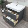 Мебель для ванной Vigo Roberta 2-800 графит