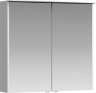 Зеркальный шкаф Аквелла (Aqwella) Neringa 80 с подсветкой, цвет белый NER0408
