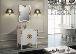 Мебель для ванной Tessoro JOLI арт.BDF- A3001 Белый с золотом